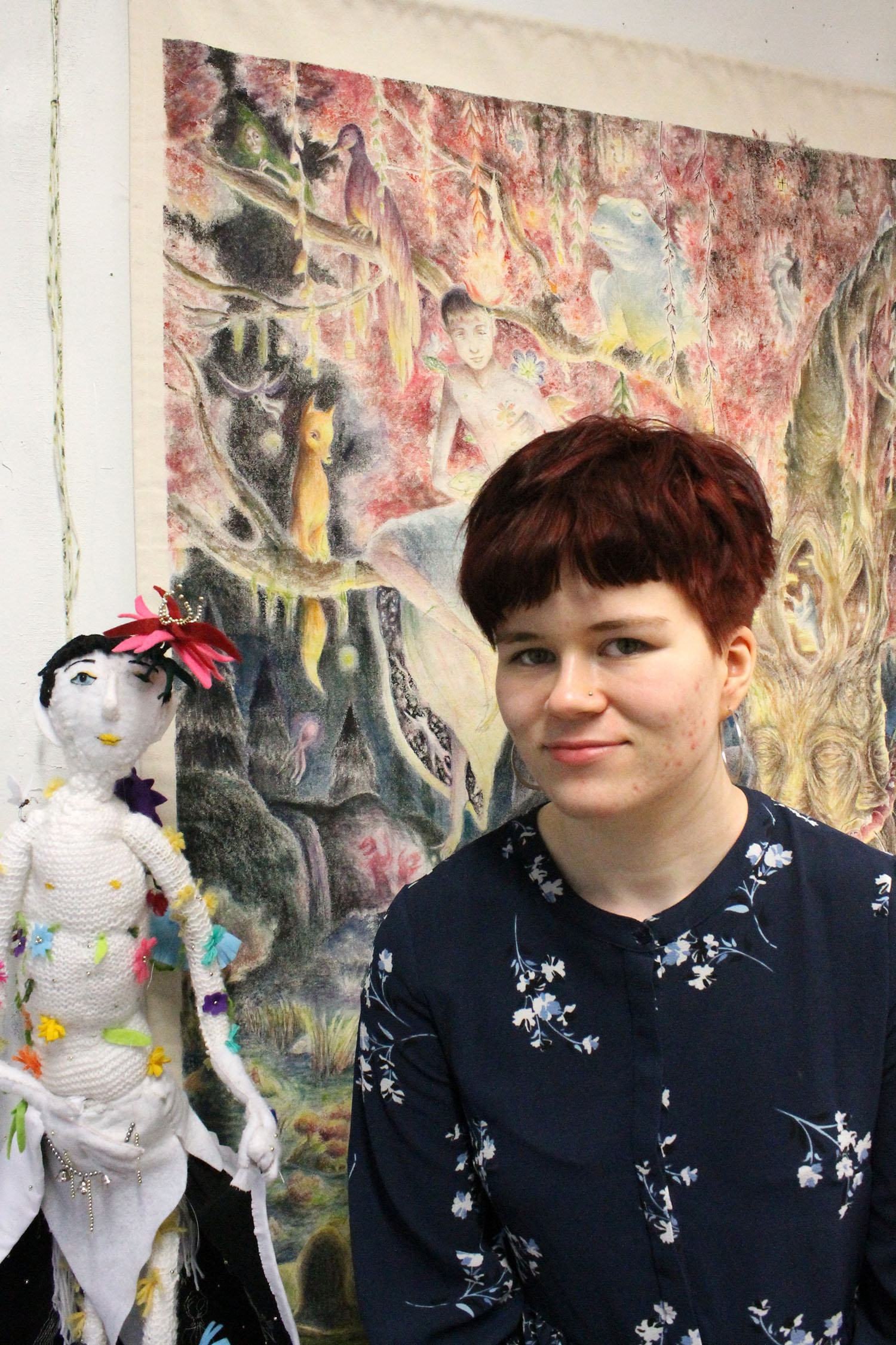 Lybeckeriltä Kankaanpään taidekouluun – Elli Flinkin haastattelu