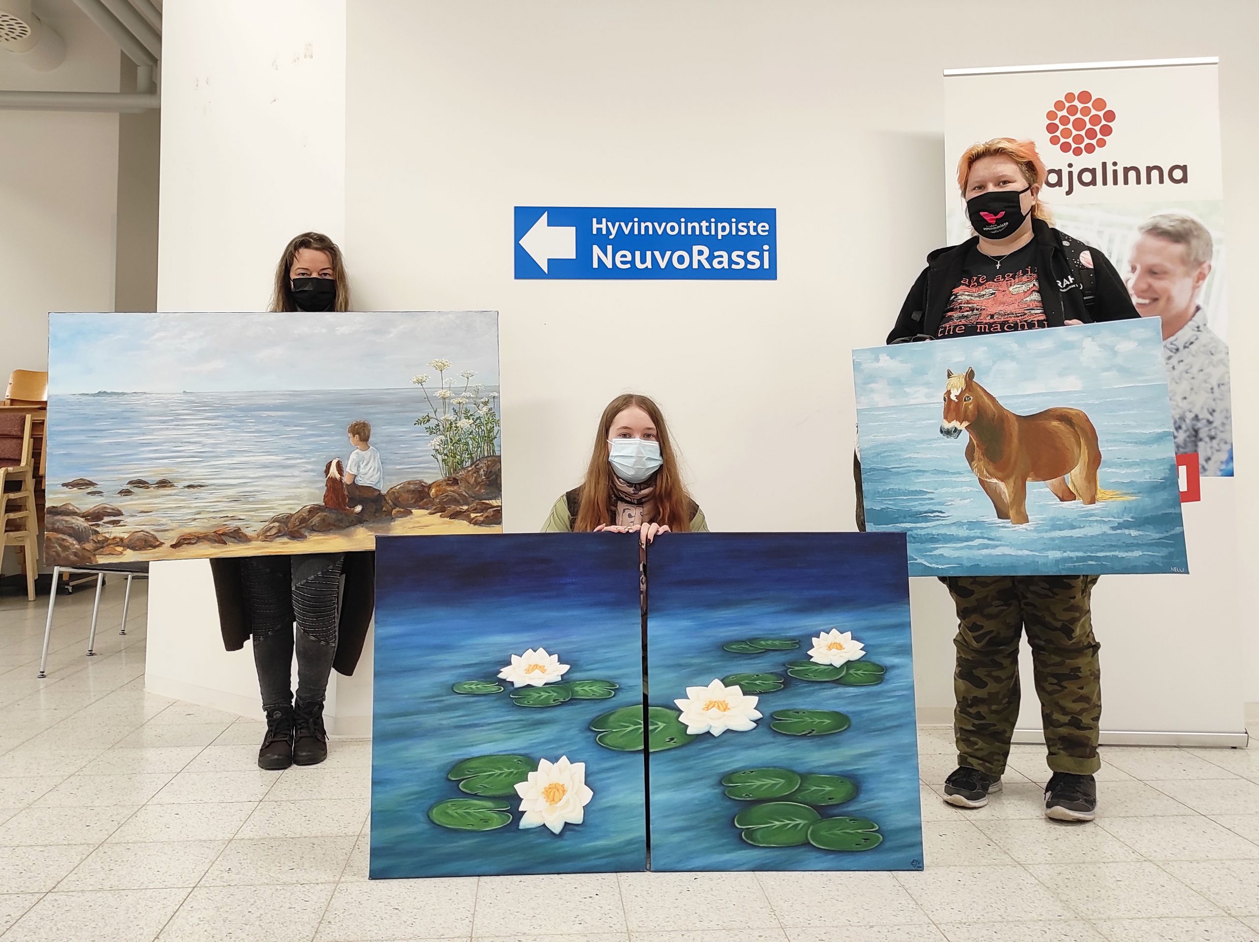 Merellisiä maalauksia NeuvoRassiin